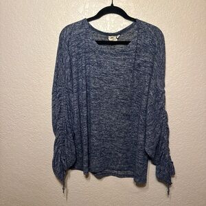 Blue Knit Sweater